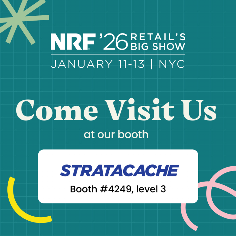 In-store retail media strategy showcased by STRATACACHE at NRF 2026